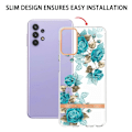 Miniatyrbillede 2 af 2: Supertyndt og slidstærkt softcover til Samsung Galaxy M32 5G / A32 5G - Blå Rose Blue
