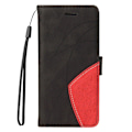 Pikkukuva 2 / 6: Teksturoitu nahkakotelo hihnalla Xiaomi Poco F4 GT / Xiaomi Redmi K40S - Musta Black