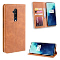 Pikkukuva 1 / 2: Bofink Vintage OnePlus 7T Pro leather kotelot - Ruskea Brown