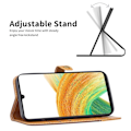 Miniatyrbild 2 av 2: BINFEN tvåfärgat läder Samsung Galaxy A32 fodral - Brun Brun