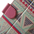 Miniatyrbillede 2 af 2: Hagerup læder-etui til Sony Xperia E5 - Geometriske figurer Multicolor