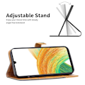 Miniatyrbillede 2 af 2: BINFEN to-farvet Samsung Galaxy A13 4G læderetui - Sort Black