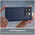 Pikkukuva 6 / 6: Carbon Flex Suojakotelo OnePlus Ace Pro - Sininen Blue