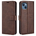 Pikkukuva 1 / 2: iPhone 14 nahkainen lompakokkotelo - Ruskea Brown