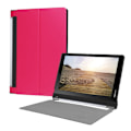 Miniatyrbild 1 av 2: Lenovo Tab 3 Plus 10 PU-flipfodral i läder - Ros Rosa