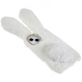 Miniatyrbild 5 av 6: Fluffy Rabbit iPhone 14 skal - Vit Vit