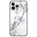 Miniatyrbild 1 av 2: Fantasy Marmor iPhone 14 Pro skal - Vit Marmor Vit