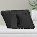 Pikkukuva 2 / 2: Samsung Galaxy Tab S6 Lite silikonisuojus jalustalla - Musta Black