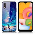 Miniatyrbillede 1 af 2: Fantasy Samsung Galaxy A01 cover - Skov Kronhjort Multicolor