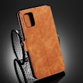Miniatyrbillede 2 af 2: DG.MING Samsung Galaxy A71 Etui - Brun Brown