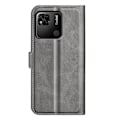 Pikkukuva 2 / 2: Xiaomi Redmi 10A nahkainen lompakokkotelo - Harmaa Silver grey