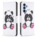 Miniatyrbillede 1 af 2: Wonderland Samsung Galaxy A54 Flip Etui - Panda White