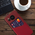 Pikkukuva 2 / 4: Bofink Sharp Aquos Sense 7 Plus Card Suojakuori - Punainen Red