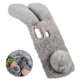 Pikkukuva 1 / 2: Bunny Samsung Galaxy A30 kuoret - Vaalean harmaa Silver grey