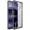 Miniatyrbillede 1 af 2: IMAK Airbag Cover til Nokia G11 Plus - Gennemsigtig Sort Black