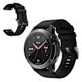 Miniatyrbillede 1 af 2: Garmin Fenix 5 holdbar silikoneurrem - Sort Black