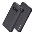 Miniatyrbillede 1 af 2: LC.IMEEKE Samsung Galaxy S10e retro etui - Sort Black