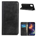 Pikkukuva 1 / 2: Lompakko-style Aitoa Nahkaa Läppäkotelo For OnePlus 9 Pro - Musta Black