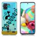 Miniatyrbillede 1 af 2: Deco Samsung Galaxy A71 cover - Sort Kat Black