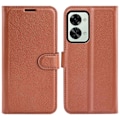 Pikkukuva 1 / 2: Classic OnePlus Nord 2T flip kuoret - Ruskea Brown