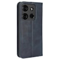 Pikkukuva 2 / 2: Bofink Vintage Tecno Spark Go 2023 Nahkakotelo - Sininen Blue
