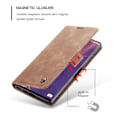 Pikkukuva 2 / 2: CaseMe Samsung Galaxy Note 20 vintage-kotelo - Ruskea Brown