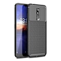 Miniatyrbillede 1 af 2: Carbon Shield Nokia 3.2 cover - Sort Black