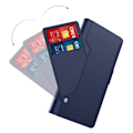 Pikkukuva 3 / 6: Phone Suojakotelo With Make-up Mirror And Slick Design For Samsung Galaxy S23 Plus - Sininen Blue