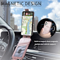 Miniatyrbillede 3 af 6: Vertical Flip Phone Etui med Zipper til Samsung Galaxy M32 5G / A32 5g - Rødguld Pink