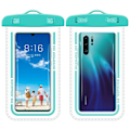 Miniatyrbillede 1 af 2: Universal waterproof phone bag with lanyard - Macaroon Blue Blue