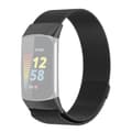 Fitbit Charge 5 JLT klockarmband i rostfritt stål - Svart Svart