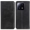Miniatyrbillede 1 af 6: Flip Etui med Pung i Ægte Læder til Xiaomi 13 Pro - Sort Black