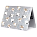 Miniatyrbild 6 av 6: HAT PRINCE MacBook Pro 13 (A2251, A2289, 2020) / M1 / M2 (A2338, 2020) sött djurliknande fodral - Söta Katter Vit