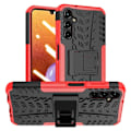 Miniatyrbillede 1 af 6: Offroad Etui Samsung Galaxy A14 - Rød Red