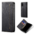 Miniatyrbillede 1 af 2: Jeans Samsung Galaxy S20 FE 5G flip etui - sort Black