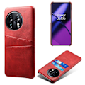 Pikkukuva 1 / 4: Dual Card Suojakotelo OnePlus 11 - Punainen Red
