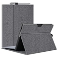 Miniatyrbild 1 av 5: Microsoft Surface Pro / Pro 2 hybrid läderfodral Silvergrå