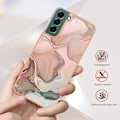 Pikkukuva 2 / 6: Marble Samsung Galaxy S22 Plus Suojakotelo - Vihreä Green