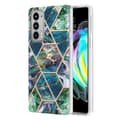 Pikkukuva 1 / 2: Marble Motorola Edge 20 Suojakotelo - Sininen / Vihreä Multicolor