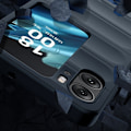 Miniatyrbild 2 av 2: Mjukt greppformat Oppo Find N2 Flip skal - Gul Gul