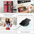 Pikkukuva 2 / 2: CaseMe Samsung Galaxy S23 Plus Zipper Lompakko - Punainen Red