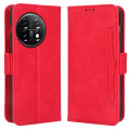 Miniatyrbillede 1 af 6: Bofink Vintage OnePlus 11 Læder Etui - Rød Red