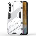 Støtsikkert hybriddeksel med et moderne preg for Samsung Galaxy M15 - Hvit White