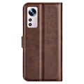 Pikkukuva 2 / 2: Xiaomi 12 Lite nahkainen lompakokkotelo - Ruskea Brown