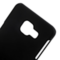 Miniatyrbillede 2 af 2: Gummiimprægneret hårdt cover til Samsung Galaxy A3 SM-A310F (2016) - Sort Black