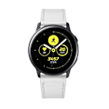 Pikkukuva 2 / 2: Samsung Galaxy Watch Active / Active 2 - 40mm / Active 2 - 44mm aito nahkanauha - Valkoinen White