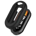 Xiaomi Mi Band 9 / 9 NFC Silikon Deksel Watch Frame Case Case Deksel Edge Protector - Svart Black
