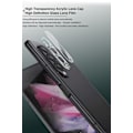 Miniatyrbild 2 av 2: IMAK kameraskydd i glas med linsskydd i akryl för Samsung Galaxy Z Fold4 Transparent