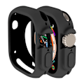Miniatyrbillede 1 af 2: Apple Watch Ultra cover i slikfarve - Sort Black