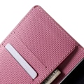 Miniatyrbillede 2 af 2: Moberg Huawei Ascend P8 Læder Etui Med Kortholder - Sommerfugl Og Cirkler Multicolor